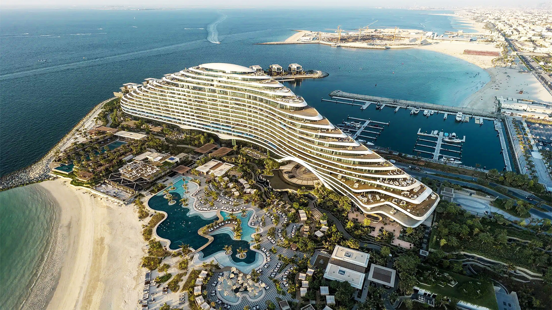 Cheval Blanc Maison Dubai Nachtansicht