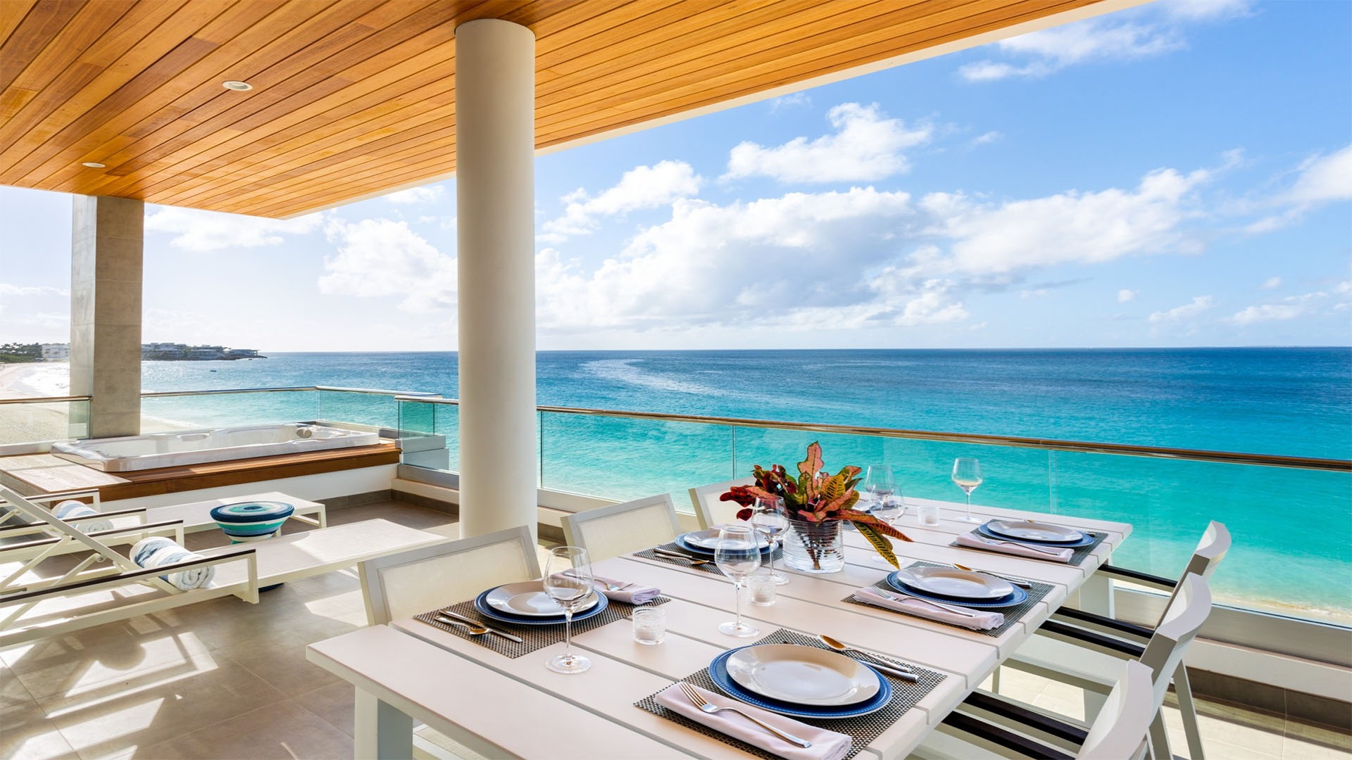 Zone jardin Cheval Blanc Maison Dubai