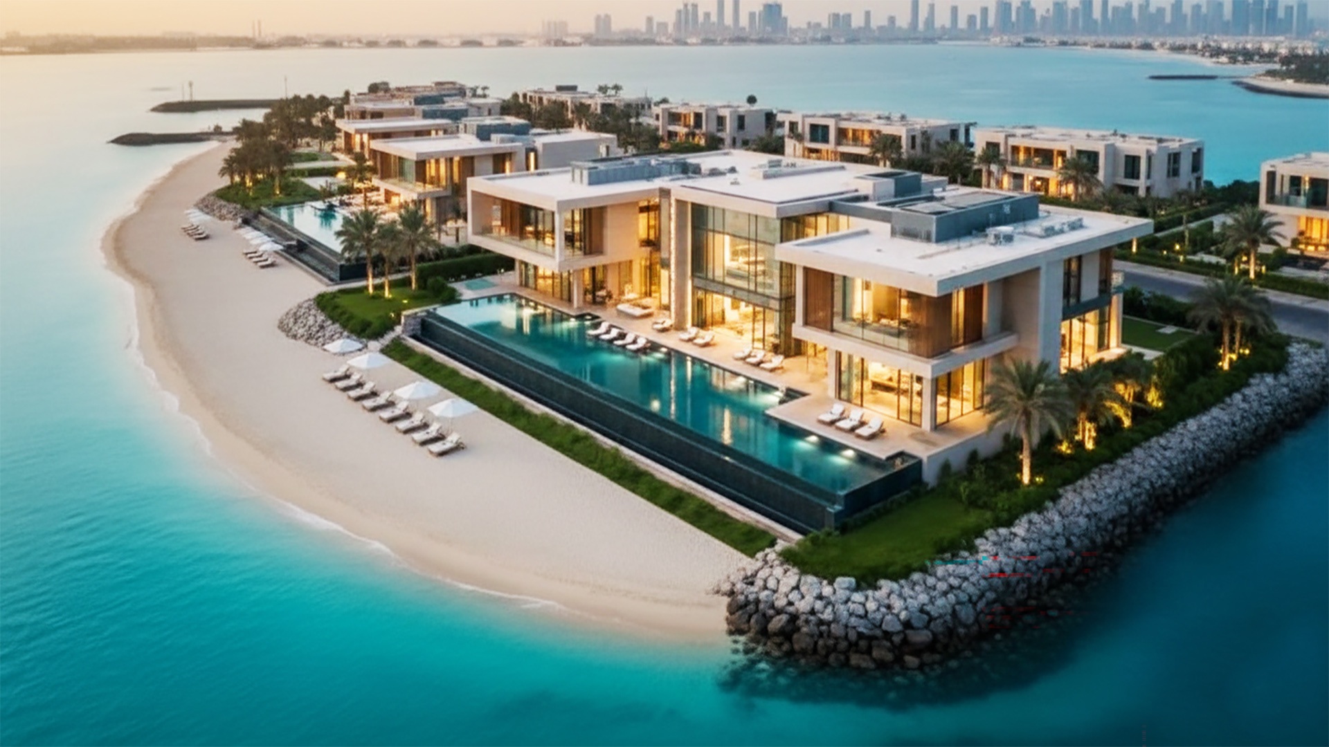 Жилое пространство интерьера Cheval Blanc Maison Dubai